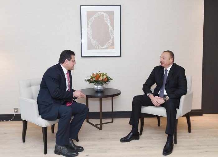 Ilham Aliyev meets European Commission VP Maros Sefcovic 